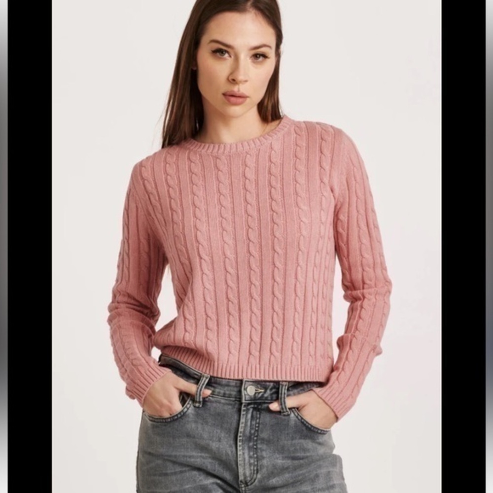 Trendy Threads pink knit sweater